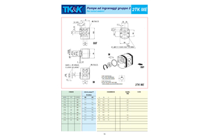 E.SFW.  Szivattyú 2ép. ME (á.52-lapolt 8 mm)