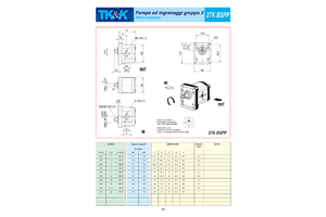 E.SFW.  Szivattyú 2ép. BS (á.80-DIN bordás z=9)