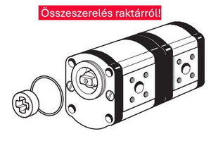 E.SFW.  Szivattyú iker 2+2 ép. ME (á.52-lapolt 8 m